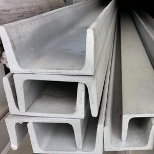 China ASTM 316L 2000mm SUS304 Stainless Steel Channel Not Perforated Cold Pressed wholesale