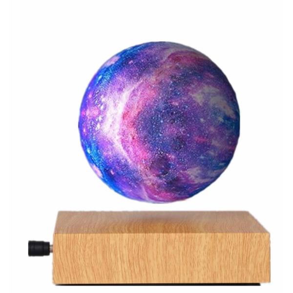 NEW magnetic levitation colorful change starry moon lamp 3d Printing