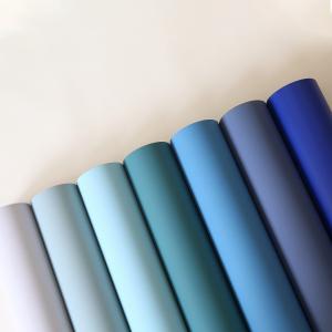 China Mono Color Pvc Decorative Foil Roll For Cabinet Doors Membrane Pressing wholesale