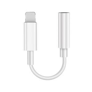 China Otg 3.5mm Audio Cable 8 pin Jack Adapter Apple Earbuds Aux Cord wholesale