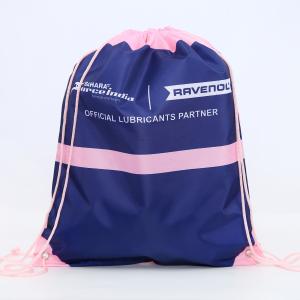 China Promotional Waterproof Luxury 210D Polyester Gym Drawstring Bag wholesale