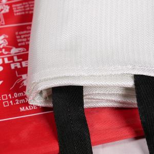 China BS EN 1869 Silicone Coated Fire Blanket Fiberglass 1.2*1.8m 1.5*1.8m wholesale