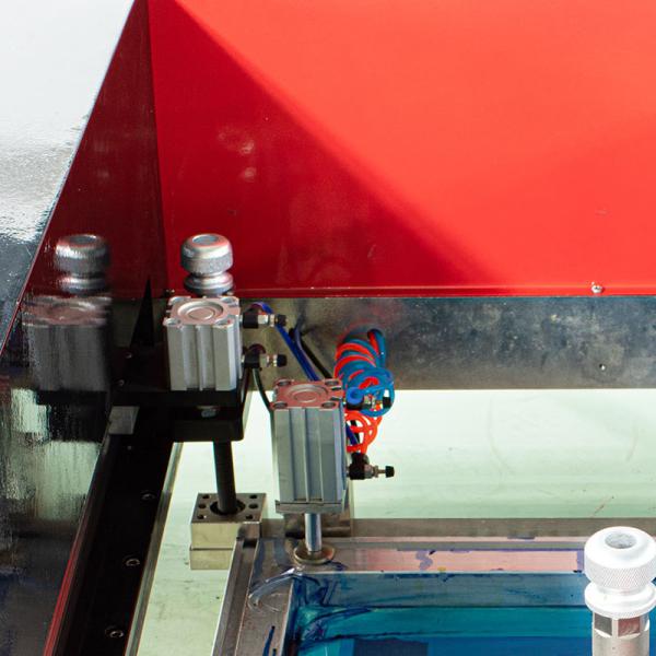 Textile T Shirt Automatic Flat Screen Printing Machine Shoes Package 1.3KW