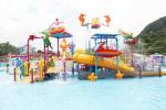 Fiberglass Kids' Water House Playground Inside Water Parks With Water Pump