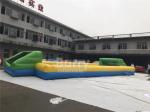 0.55mm PVC Inflatable Soap Soccer Field Game Fully Customized