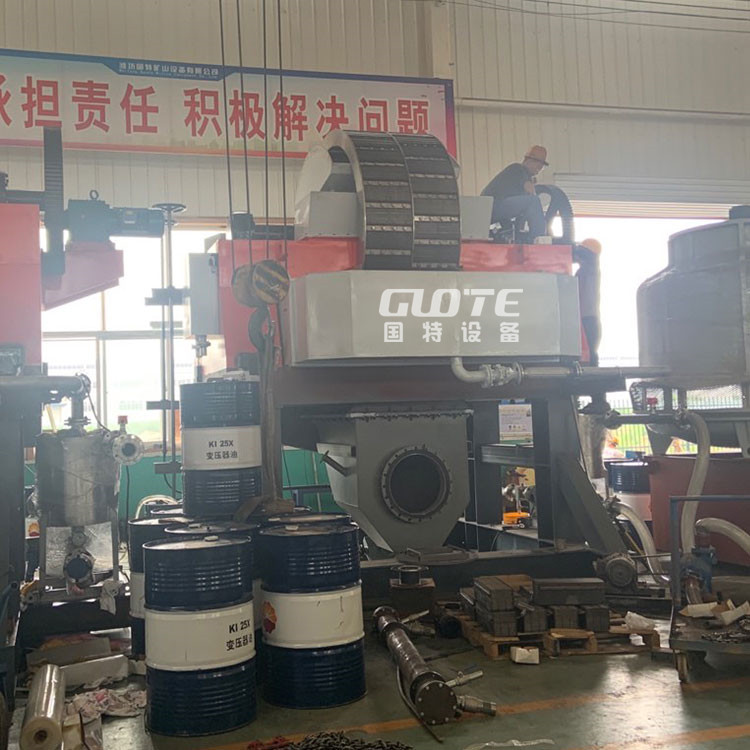 5000 KG Glass Grade Silica Sand Processing Machine with WHIMS Wet Magnetic Separator