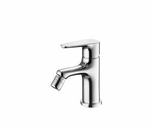 China Bathroom Single Lever Bidet Mixer Tap With Rotating Spout wholesale