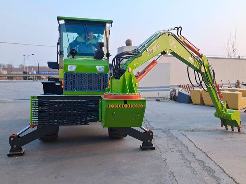 Loader backhoe ET942-45 China best selling backhoe with breaker