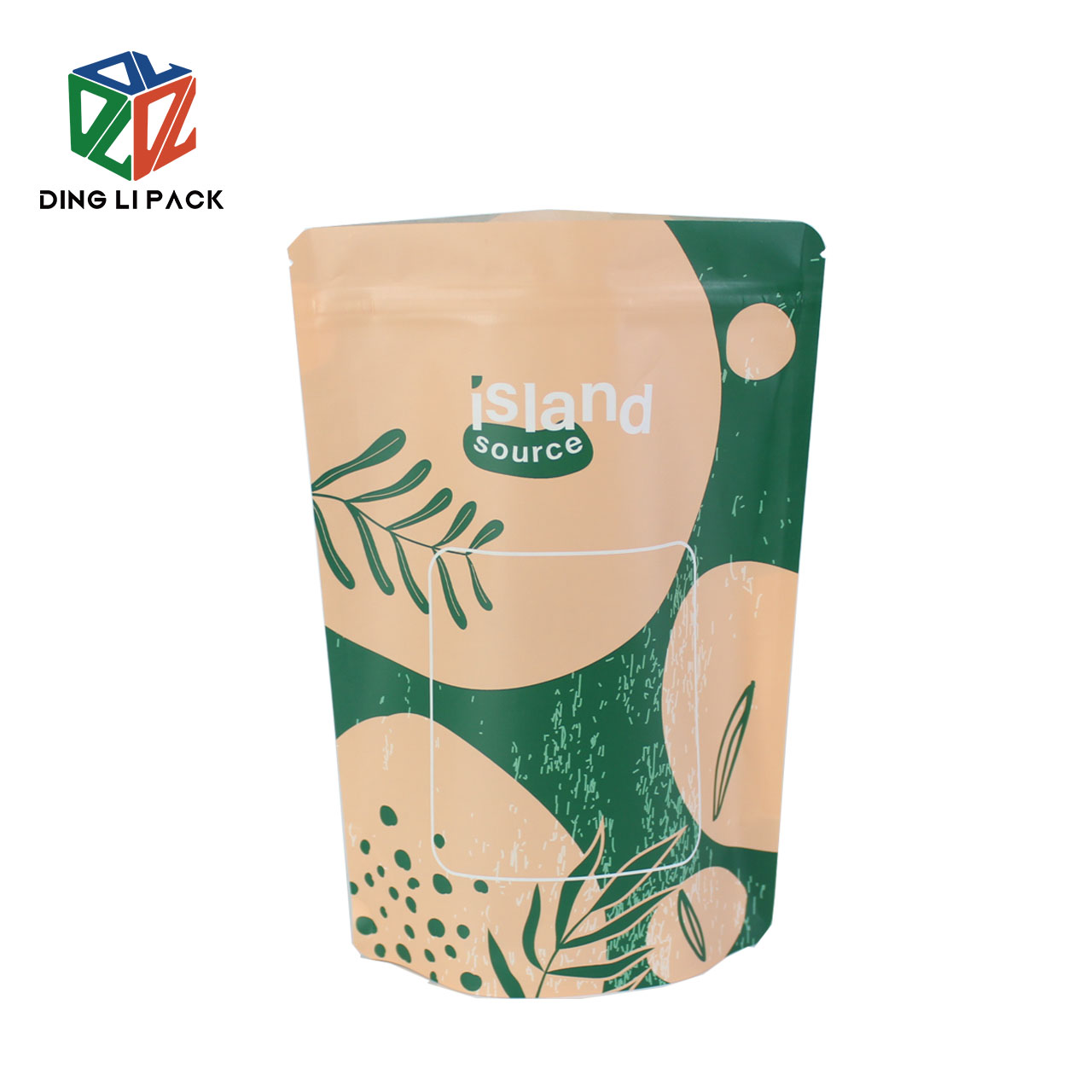 Hot Selling Custom Printed Mylar Stand Up Zipper Food Packaging Bag