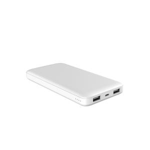China Mobile Phone 10000mAh 15.4mm Battery Pack Dual USB wholesale