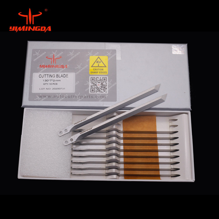 Cutter Knife Blade For Auto Cutter Machine Size130 x 7 x 2mm