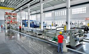 China Water Soluble Pvc Film Extrusion Line , Stretch Film Extrusion Machine wholesale