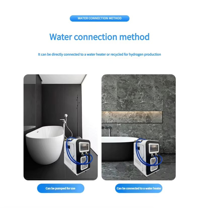 Multi Functional Hydrogen Water Bath Generator Machine With Nano - Bubble Hydrogen For Skin