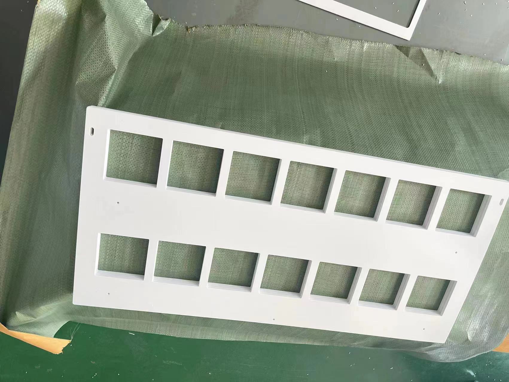 ABS PP Acrylic Cnc Machining Components With Environmental Material One Stop Service