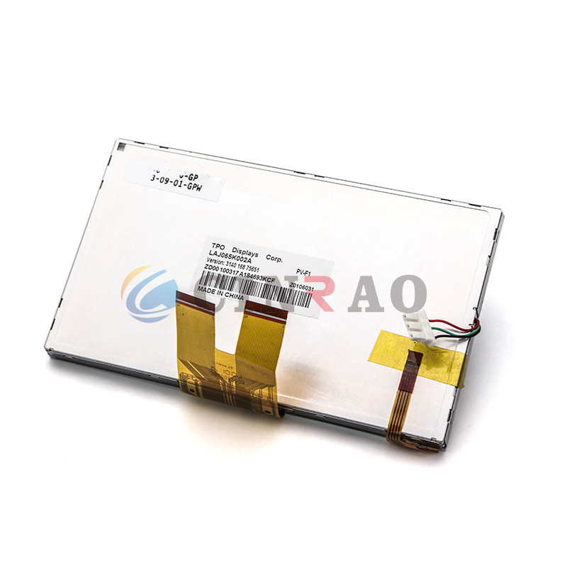 6.5 Inch LCD Screen Panel LAJ065K002A GPS Auto Replacement Parts