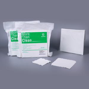 China 9 Inch Disposable Microfiber Wipes 230gms Class 10 PCB Cleaning Wipes Sealed Lint Free wholesale