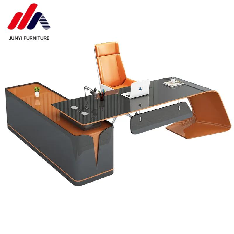 Convertible Executive Desk for CEO Office Executive Office Furniture Collection