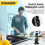 1200mah Battery Car Phone Holders With 360 Face Tracking Gimbal AI Smart Core