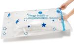 clothing vacuum seal storage bag, Vacuum storage bag for bedding and clothes,