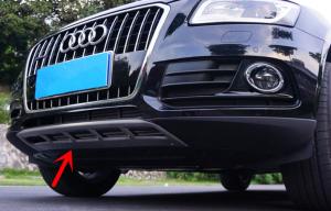 China Audi Q5 2013 2015 Auto Body Kits / Stainless Bumper Protection Plates wholesale