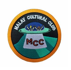 China Heat Transfer 75% Custom Embroidery Patch For School Club Uniform wholesale