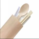 160 mm wholesale 100% environmentally friendly wooden knife fork spoon napkin