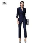 2021 Formal Women Uniform Long Sleeve Women's Suits Customized Ladies Office