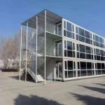 40ft Industrial Flat Pack Container House Outdoor Modular Luxury