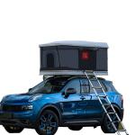 Double Layer Portable Outdoor Sport Tent , 2-4 Person Hard Shell Rooftop Tent
