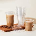12oz 16oz 20oz Eco Friendly Disposable Compostable Biodegradable Clear PLA