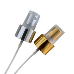 China LinDeer Gold Silver Aluminum Spray Cap 18mm Atomiser Spray wholesale