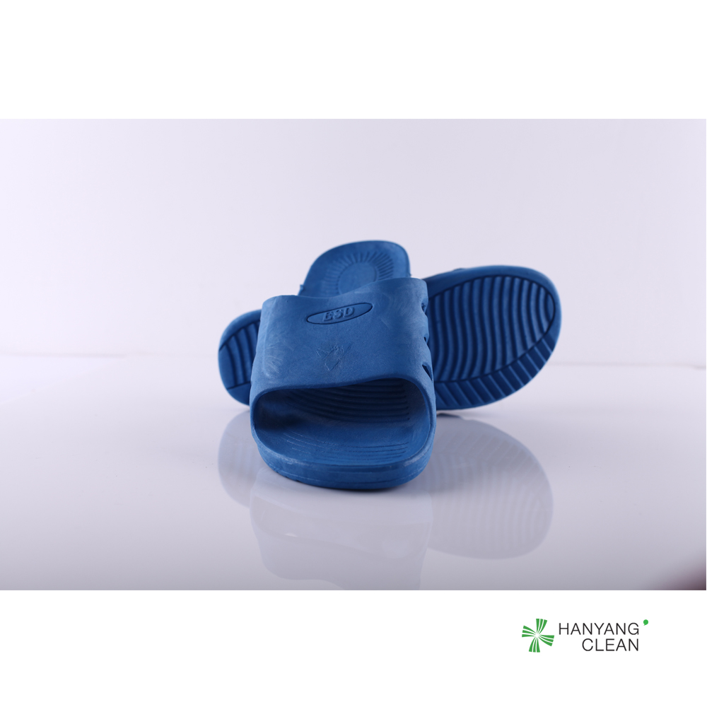 Cleanroom Anti static unisex gender anti slip ESD spu sandal slippers for food factory