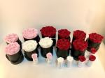 Custom Wholesale 2020 mother's day party supplies preserved rose flower happy