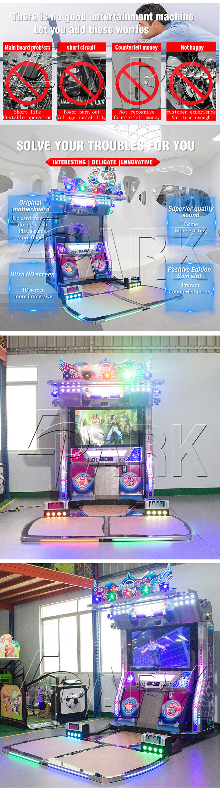 Play Songs 2 Players Simulator Arcade Dance Machine