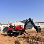 80HP Agricultural Crawler Tractor Mini Excavator Tractor Equipment