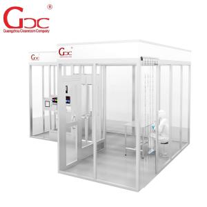 China Pharmaceutical 30㎡ Area FFU Class 1K Prefab Cleanroom wholesale
