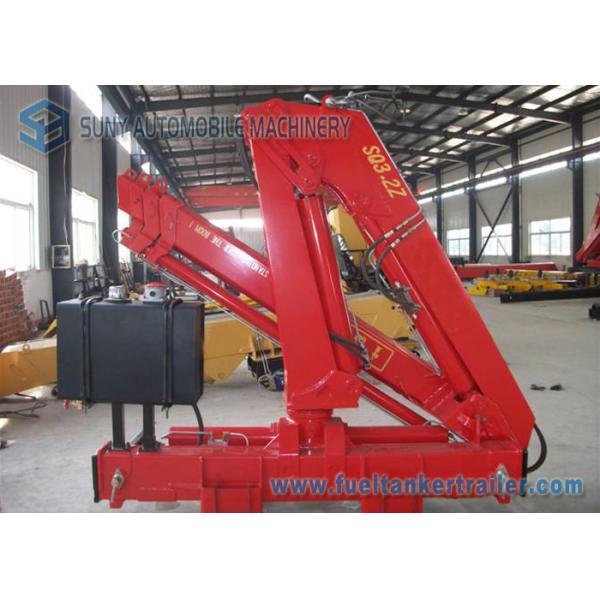 3.2 Ton Cargo Crane Mounted Truck SUNY Knuckle Boom Crane
