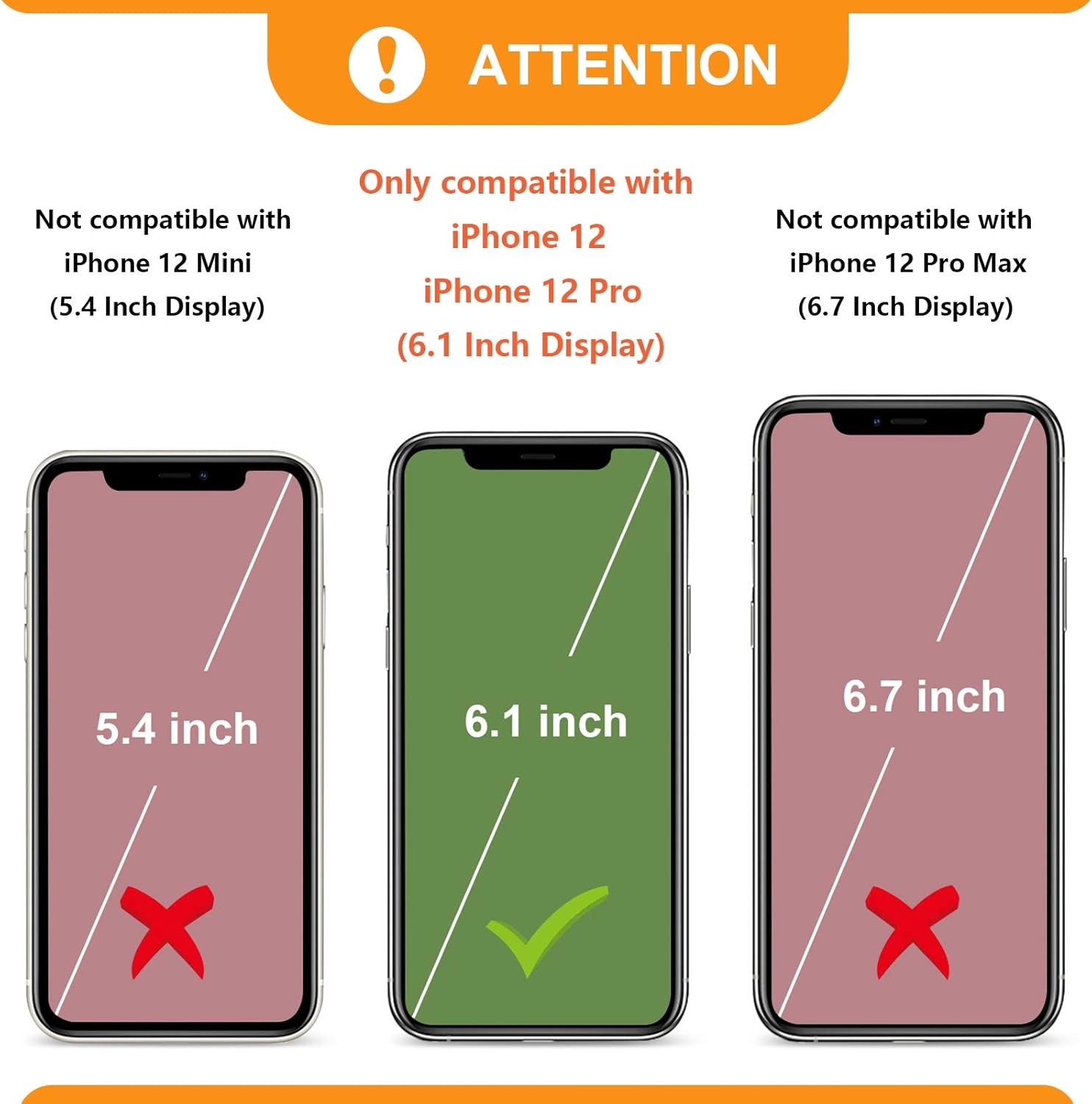 iPhone 12/12 Pro crossbody bag, RFID shielded PU leather strap bracket with card slot Split bag wrist strap lanyard