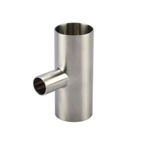 China 304l Stainless Steel Butt Weld Pipe Fittings Reducing Three Way Tee wholesale