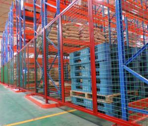 China Pharmacy Heavy Duty Metal Storage Wood Pallet Racks / Van Heavy Racking wholesale
