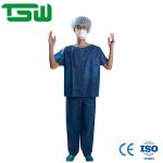 SMS Disposable Medical Workwear With Short Sleeves