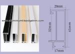 Wide Edge Metal Aluminium Picture Frame Mouldings For Gallery