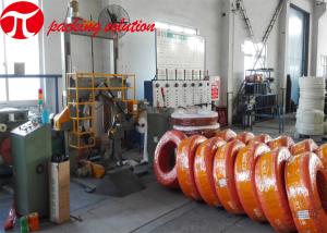 China Vertical Stretch Film PVC Pipe Packing Machine 3.0kw Electric Coil Spiral Packing Machine wholesale