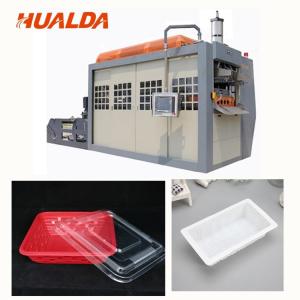 China Fast Food Plastic Bowl Making Machine Forming / Punching / Blanking At Same Time wholesale