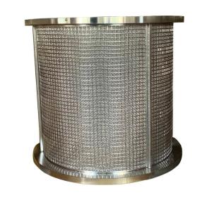 China 300mm Sea Water Filtration Sintering Stainless Steel Filter Element wholesale
