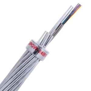 China 24 Core Aluminum Tube Type 205kN OPGW Fiber Optic Cable wholesale