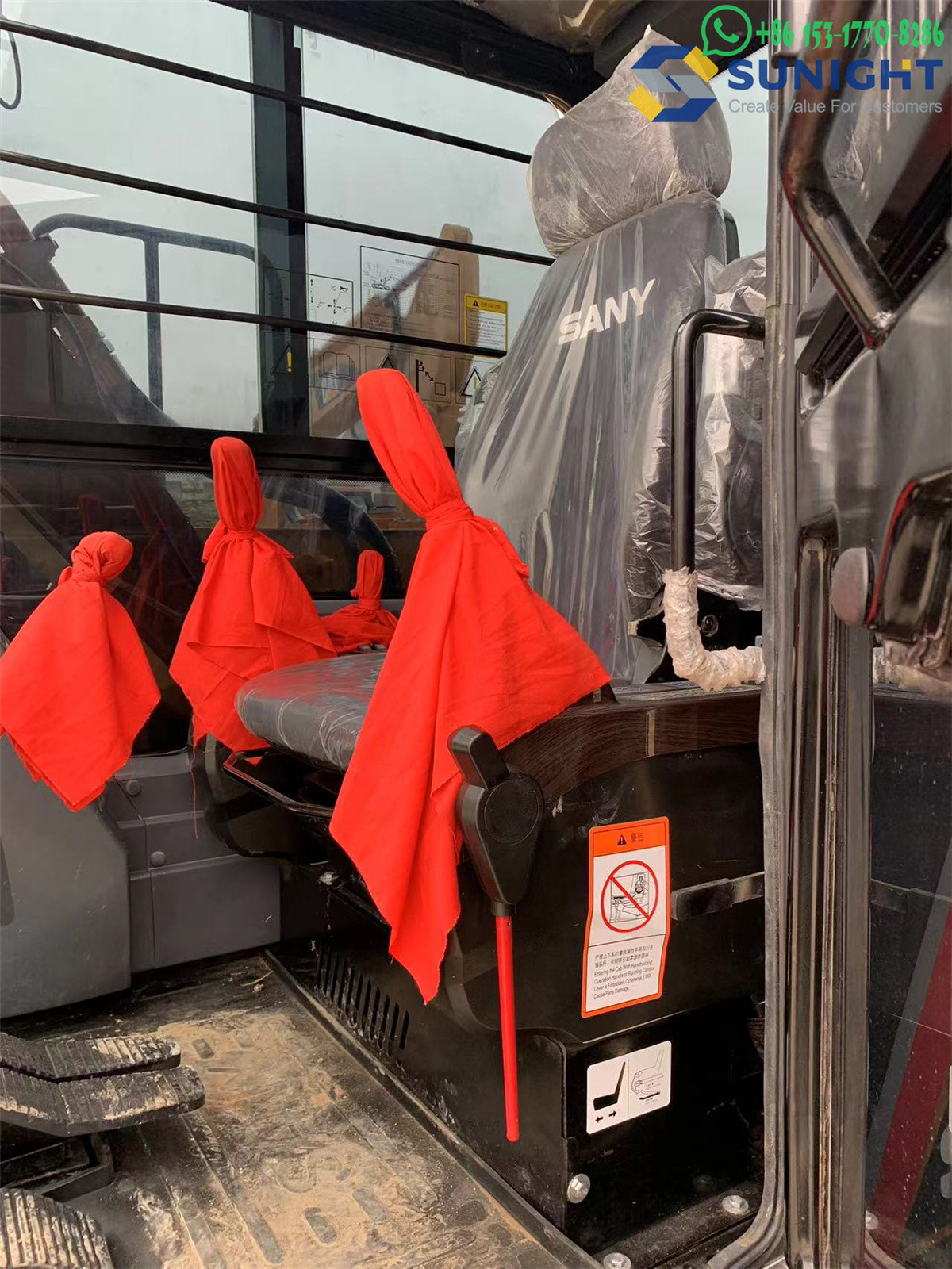 Efficient Safe Comfortable Convenient SANY Sy75c Crawler Excavator Used Sy75c