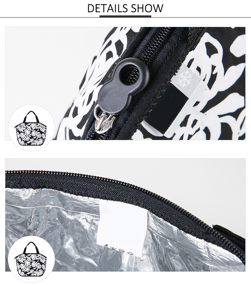 Lightweight Picnic Insulated Thermal Tote Neoprene Lunch Bag