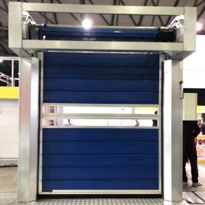 China Exterior Interior Insulated Rollup Garage Doors Grey White Brick Base wholesale