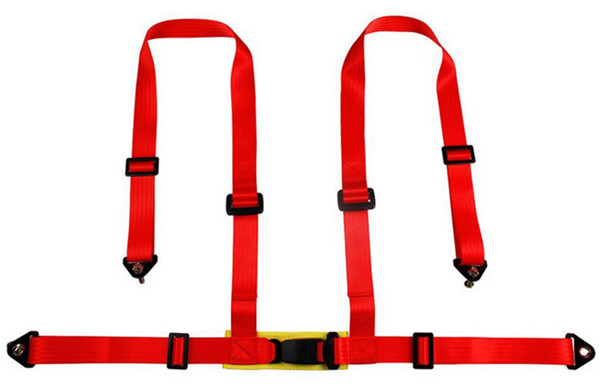 Universal Car Safety Belt / Racing Seat Belts 4-Points Standard Size in